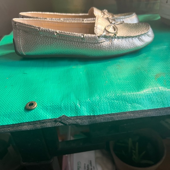 Crown & Ivy sz 7.5 Gold Malya flats NWOT - Picture 5 of 13